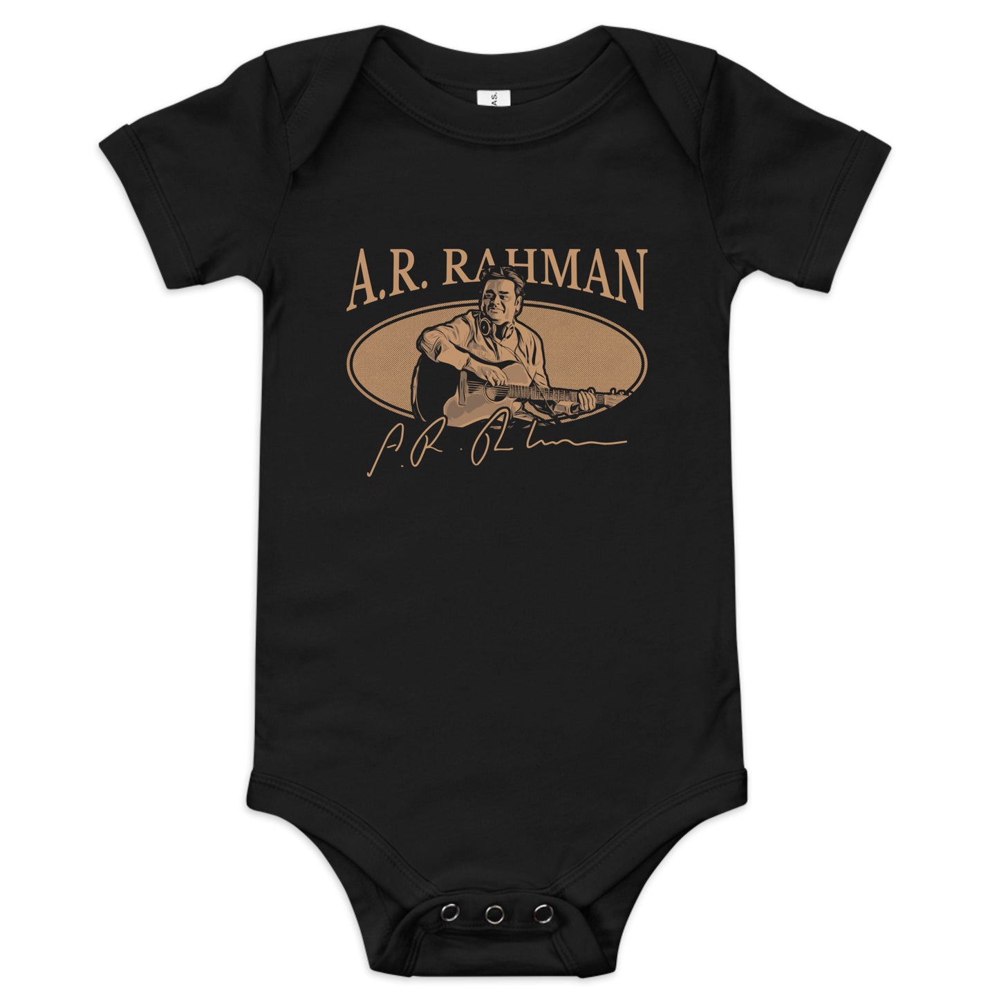 AR Rahman Signature - Baby Short Sleeve One Piece