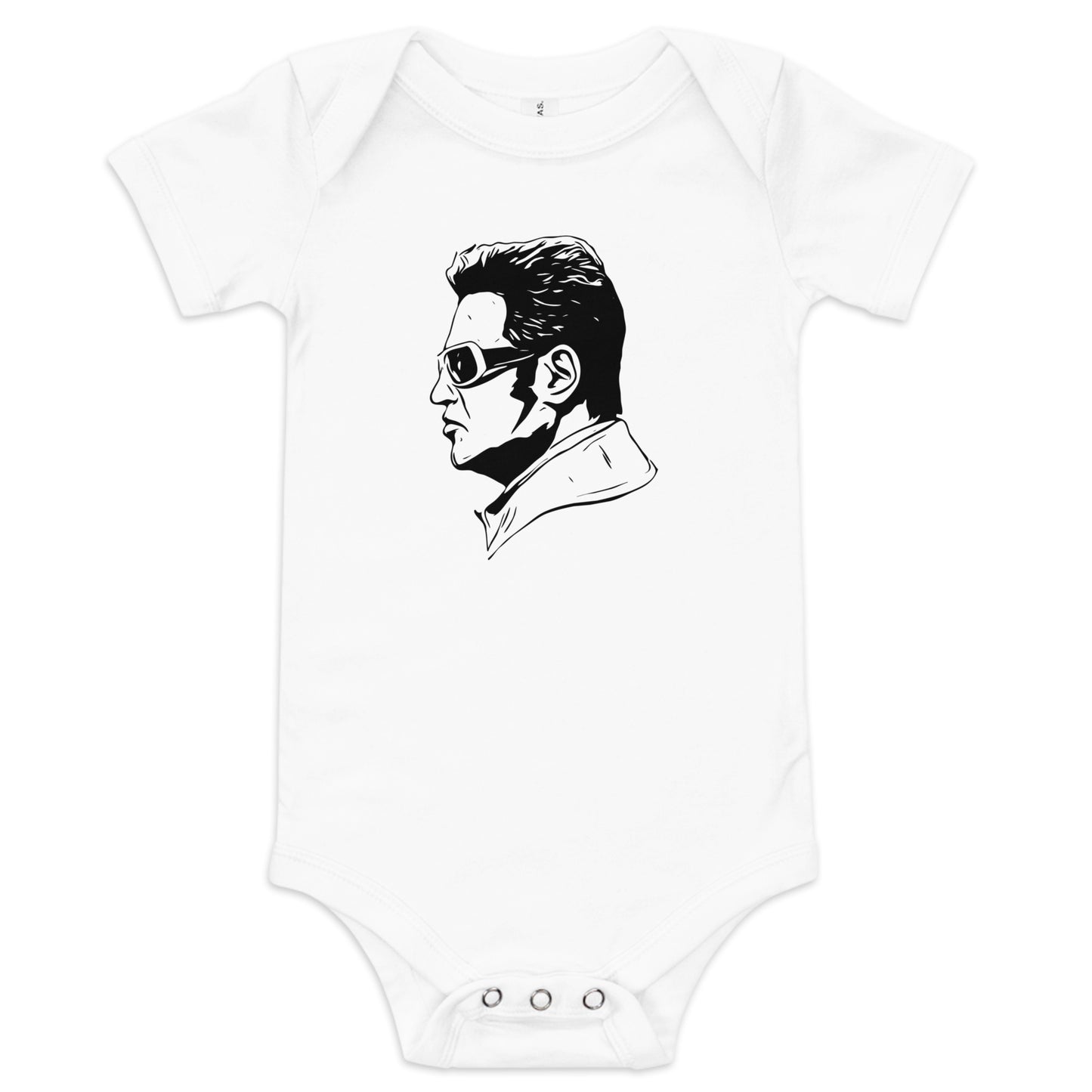 Chitti Side Profile - Baby Short Sleeve One Piece