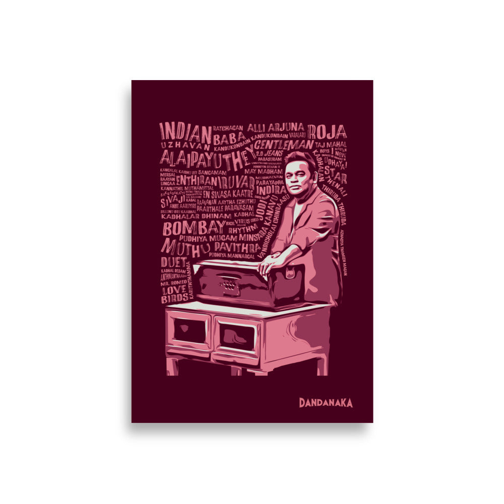 Music by AR Rahman - A1 Poster