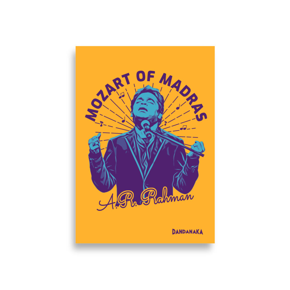 AR Rahman AKA Mozart of Madras - A1 Poster