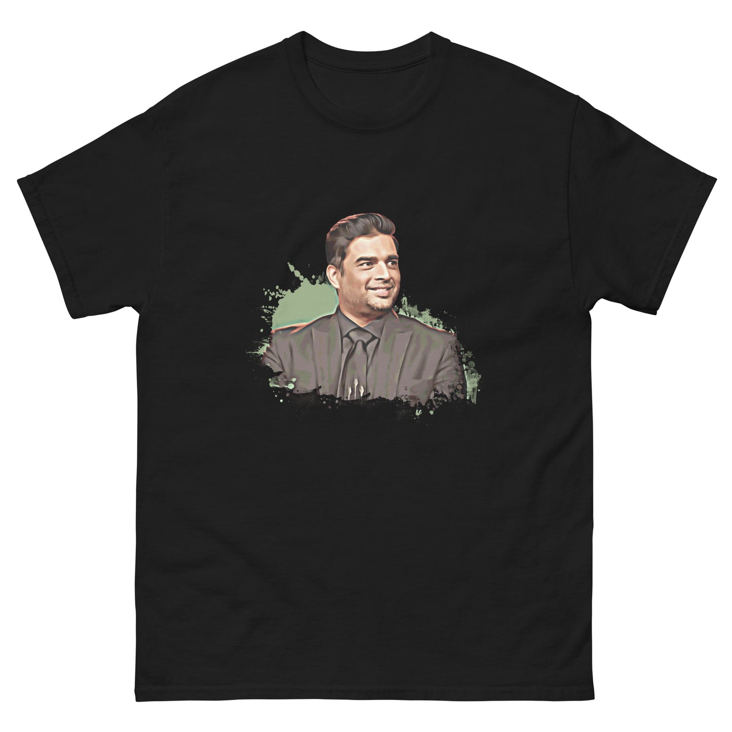 Madhavan - Ink Splatter Art T-Shirt