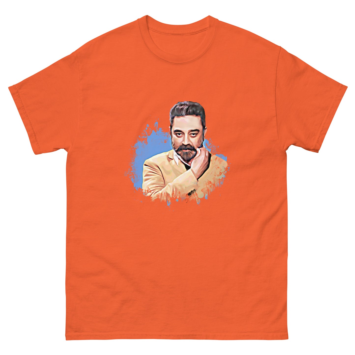 Kamal Haasan - Ink Splatter Art T-Shirt