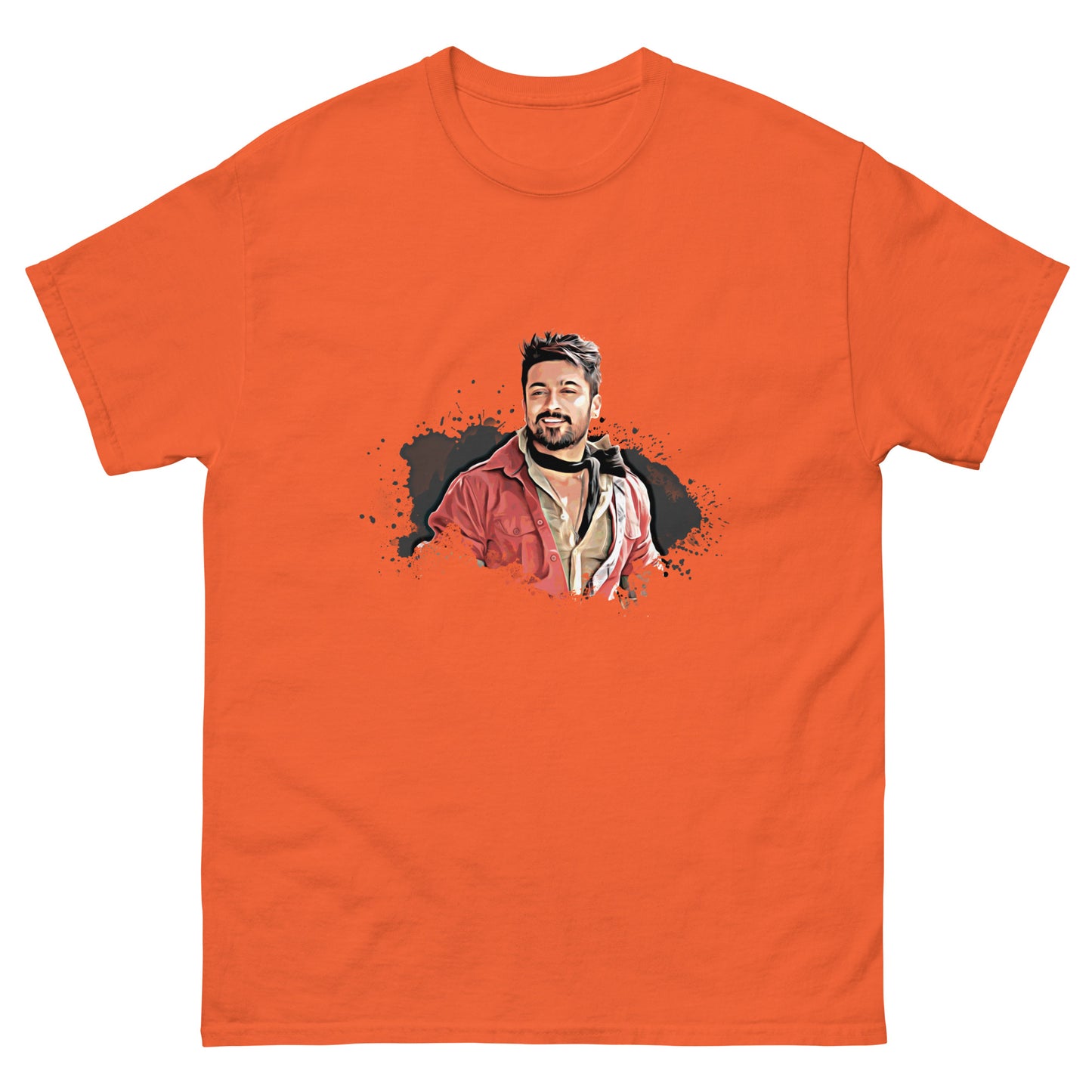 Suriya - Ink Splatter Art T-Shirt