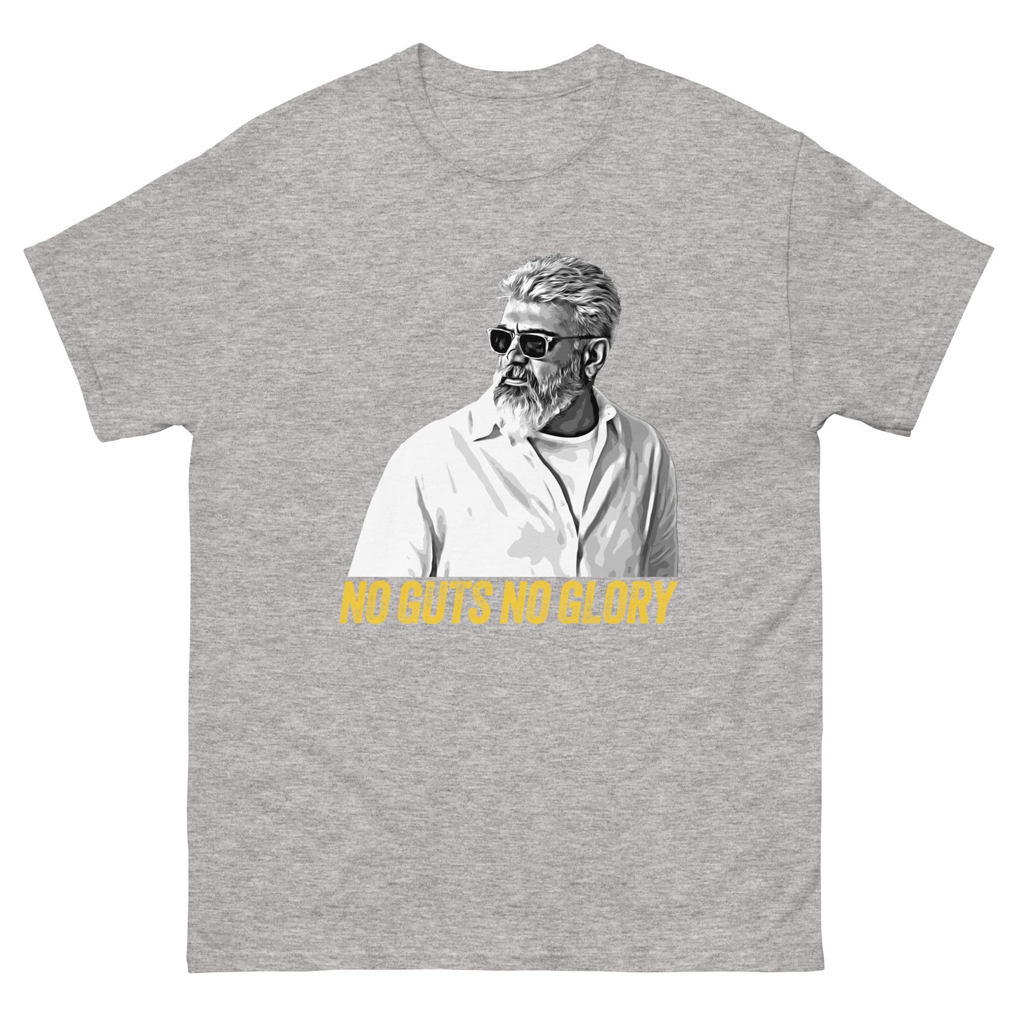No Guts, No Glory: Ajith Kumar Tribute Tee
