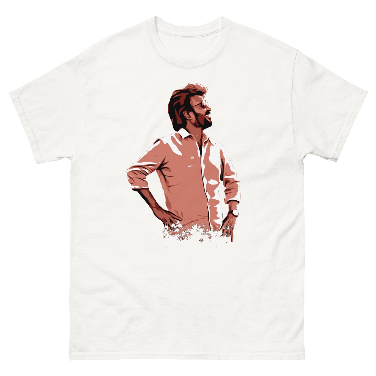 Thalaivar Swagger: Monochrome Rajinikanth Tribute Tee