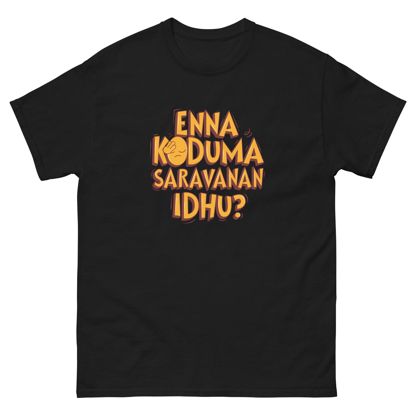 Enna Koduma Saravanan Idhu Unisex Quote Tee