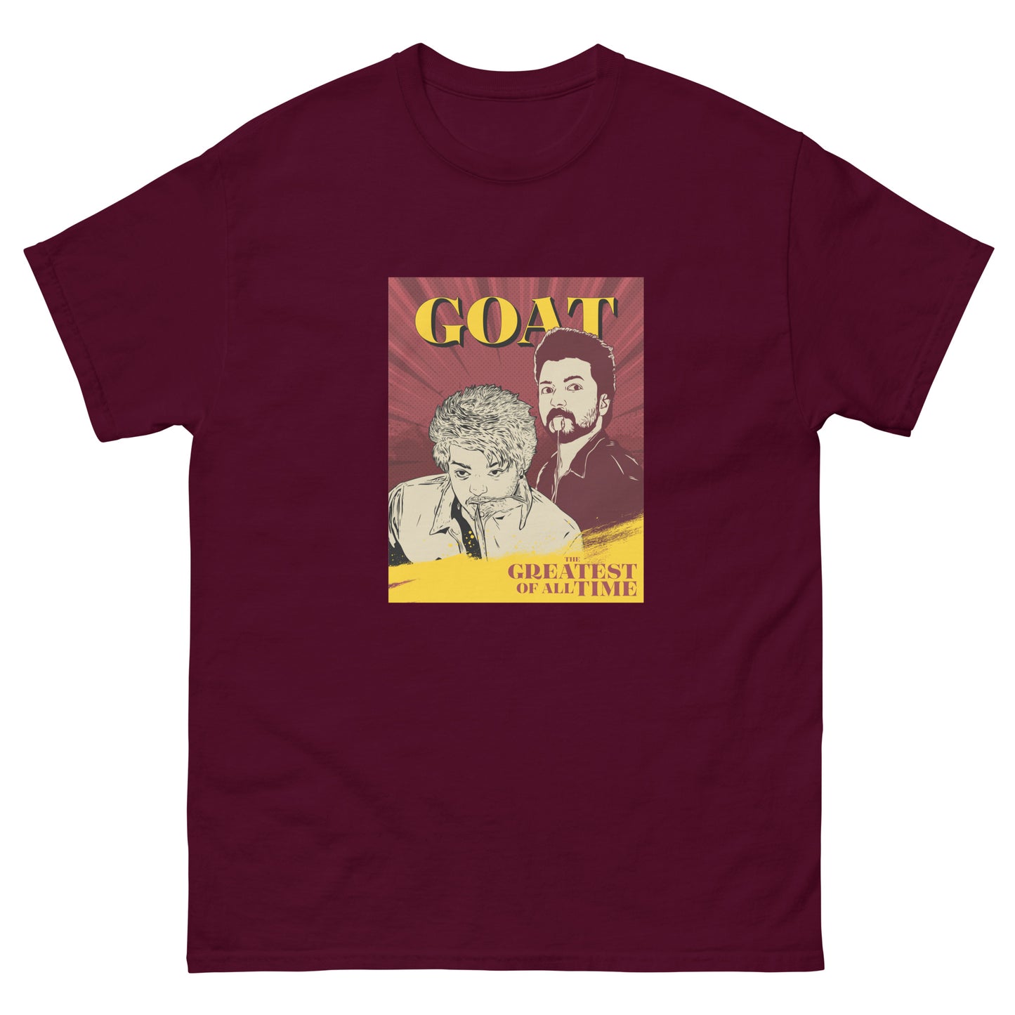Thalapathy and Ilayathalapathy (GOAT) - Unisex Classic Tee