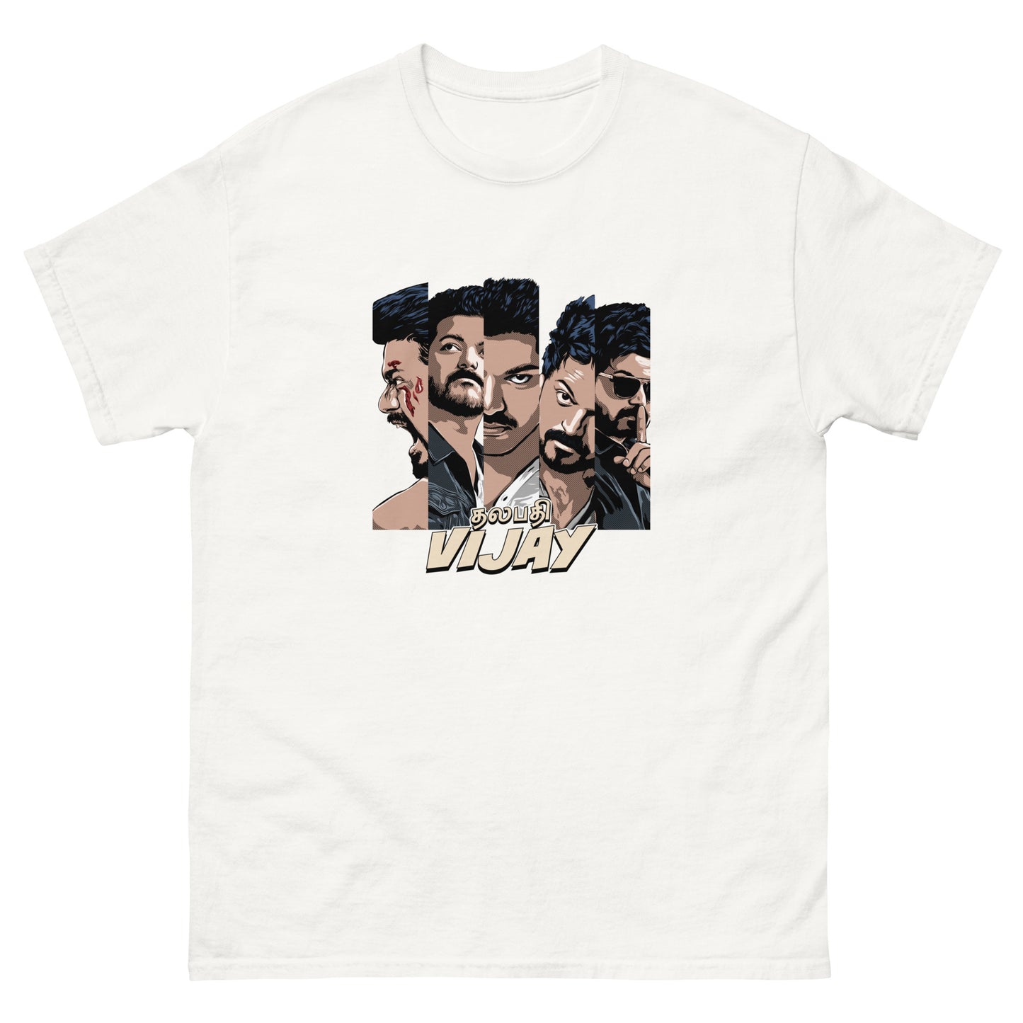 Thalapathy Vijay Comic Book Design - Unisex classic tee
