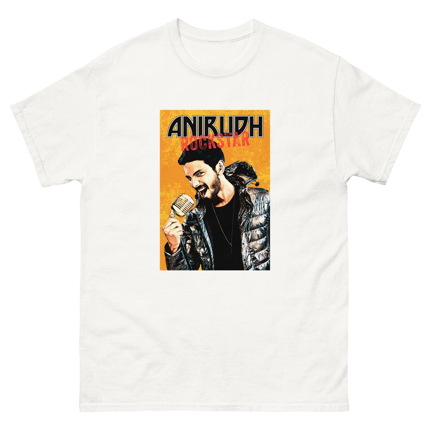 Rockstar Anirudh Comic book - Unisex classic tee