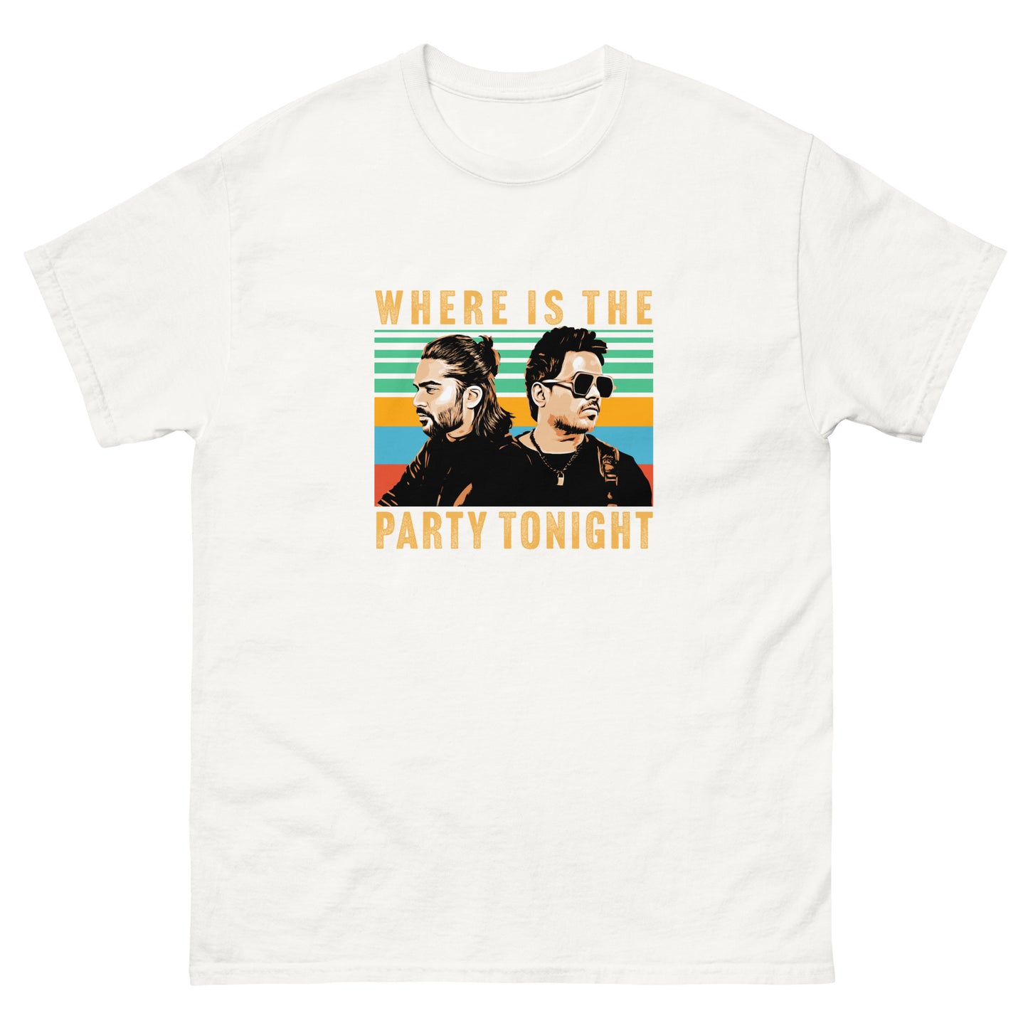 Where is the Party Tonight - U1 x STR Unisex classic tee