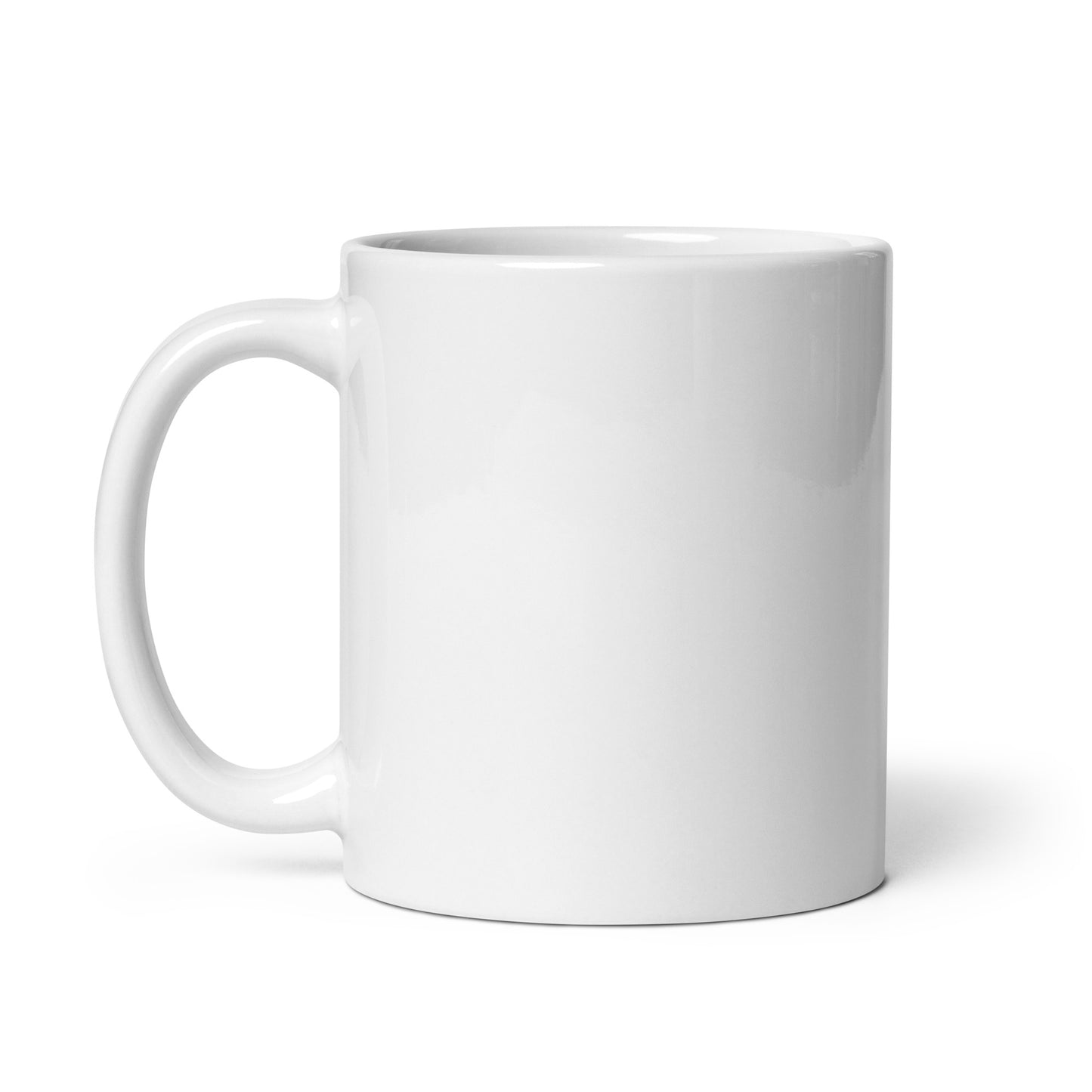 Where is the Party Tonight - U1 x STR White glossy mug