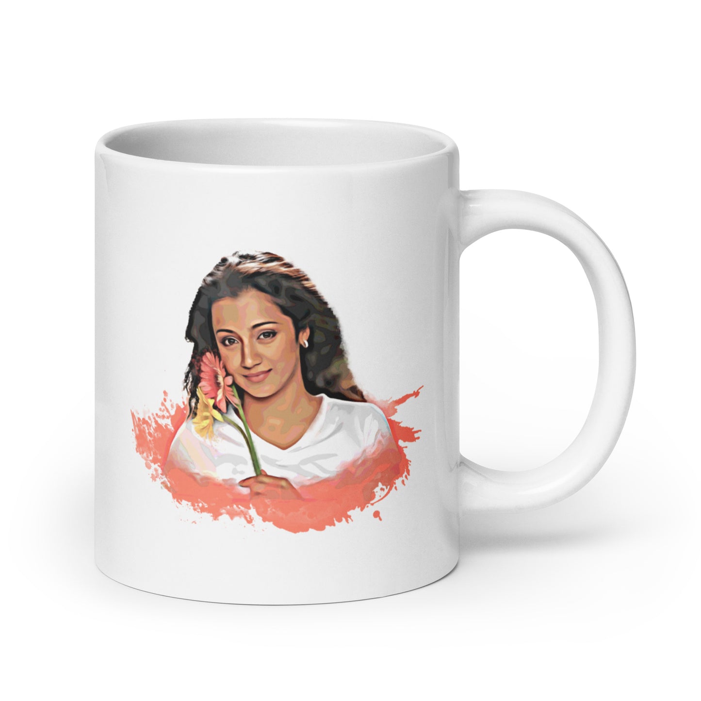Trisha - Ink Splatter Art Mug