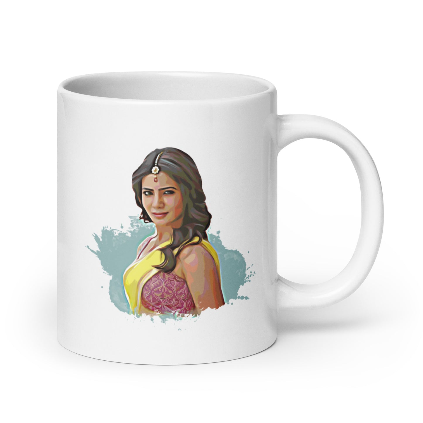 Samantha - Ink Splatter Art Mug