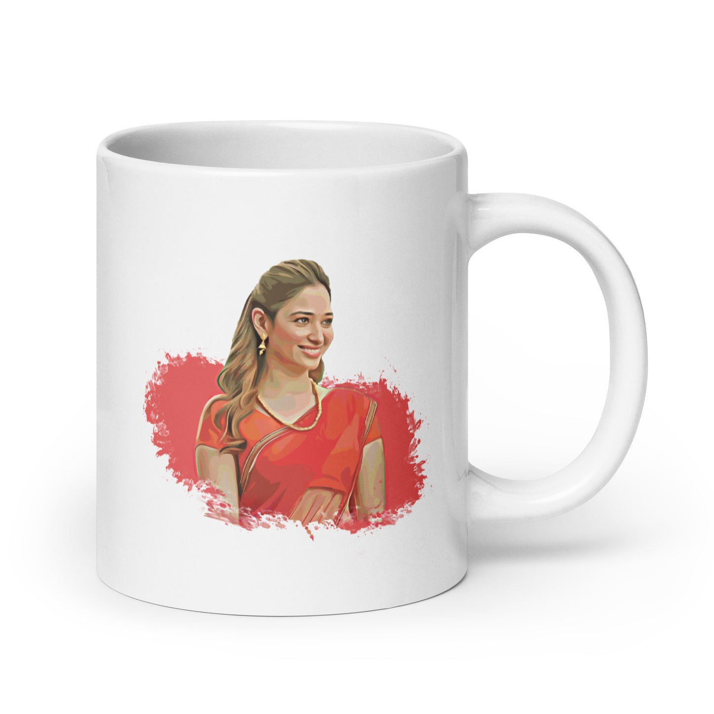 Tamannaah - Ink Splatter Art Mug