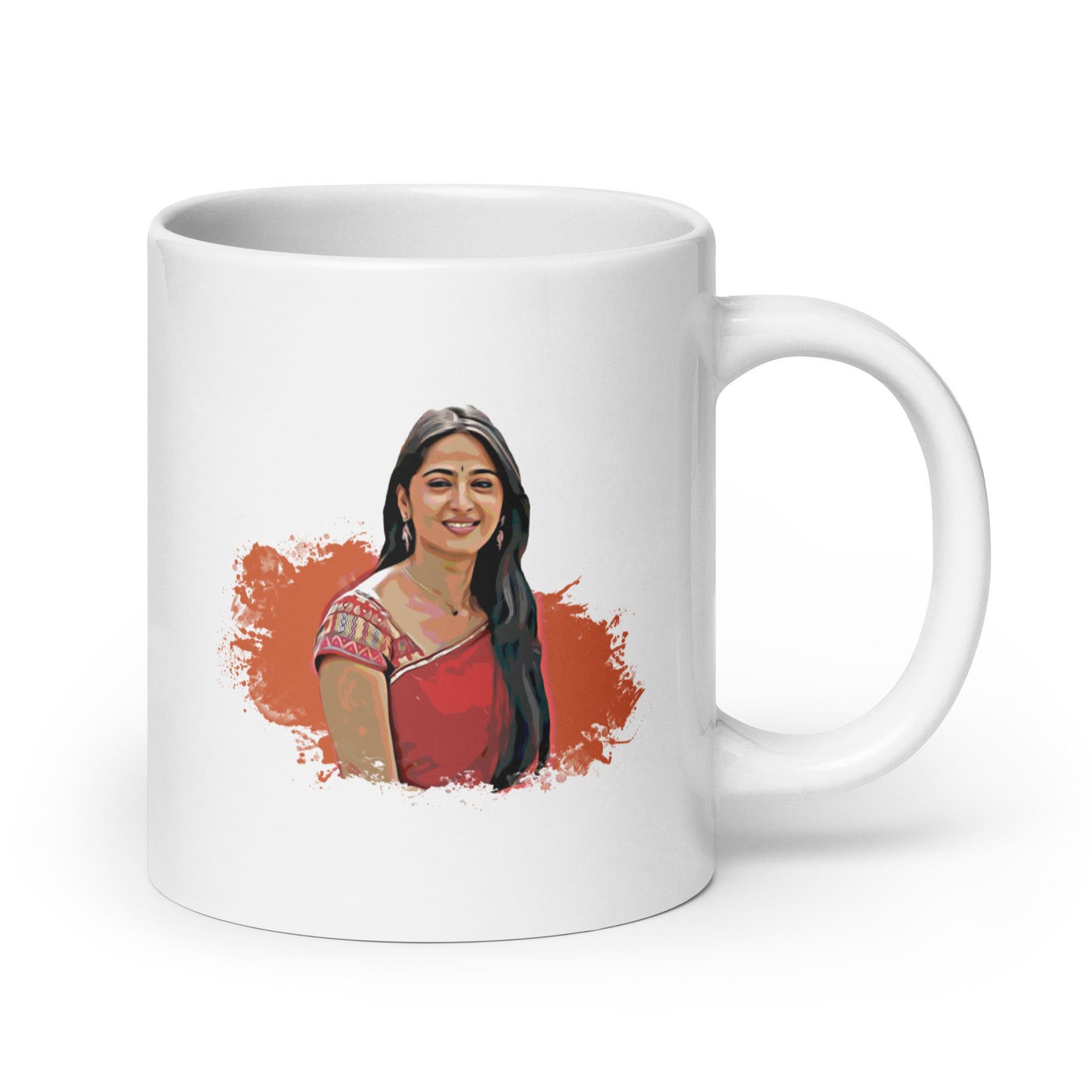 Anushka - Ink Splatter Art Mug