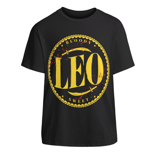 Leo Movie Title - Unisex Cotton T-Shirt With Short Sleeve