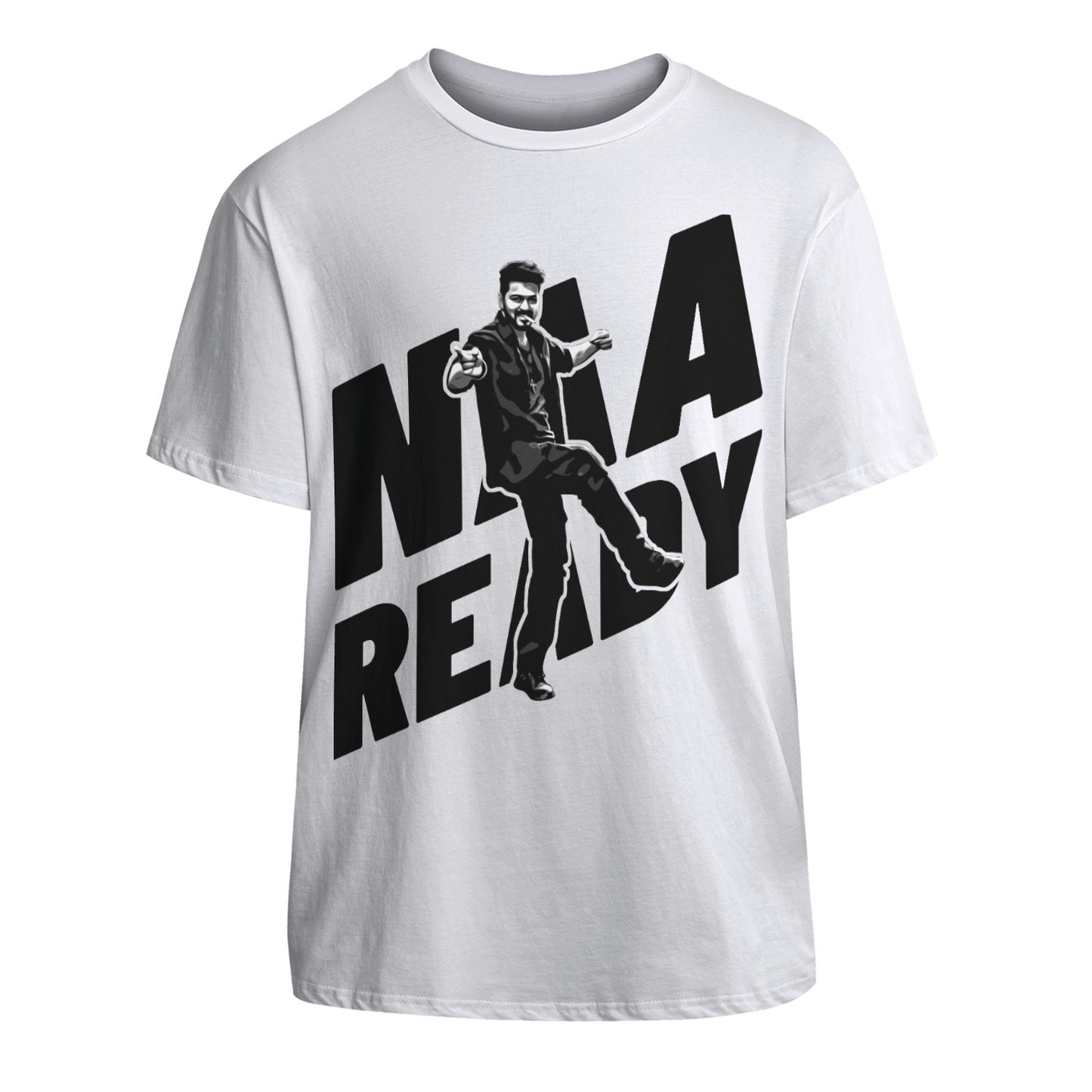Naa Ready - Unisex Cotton T-Shirt With Short Sleeve