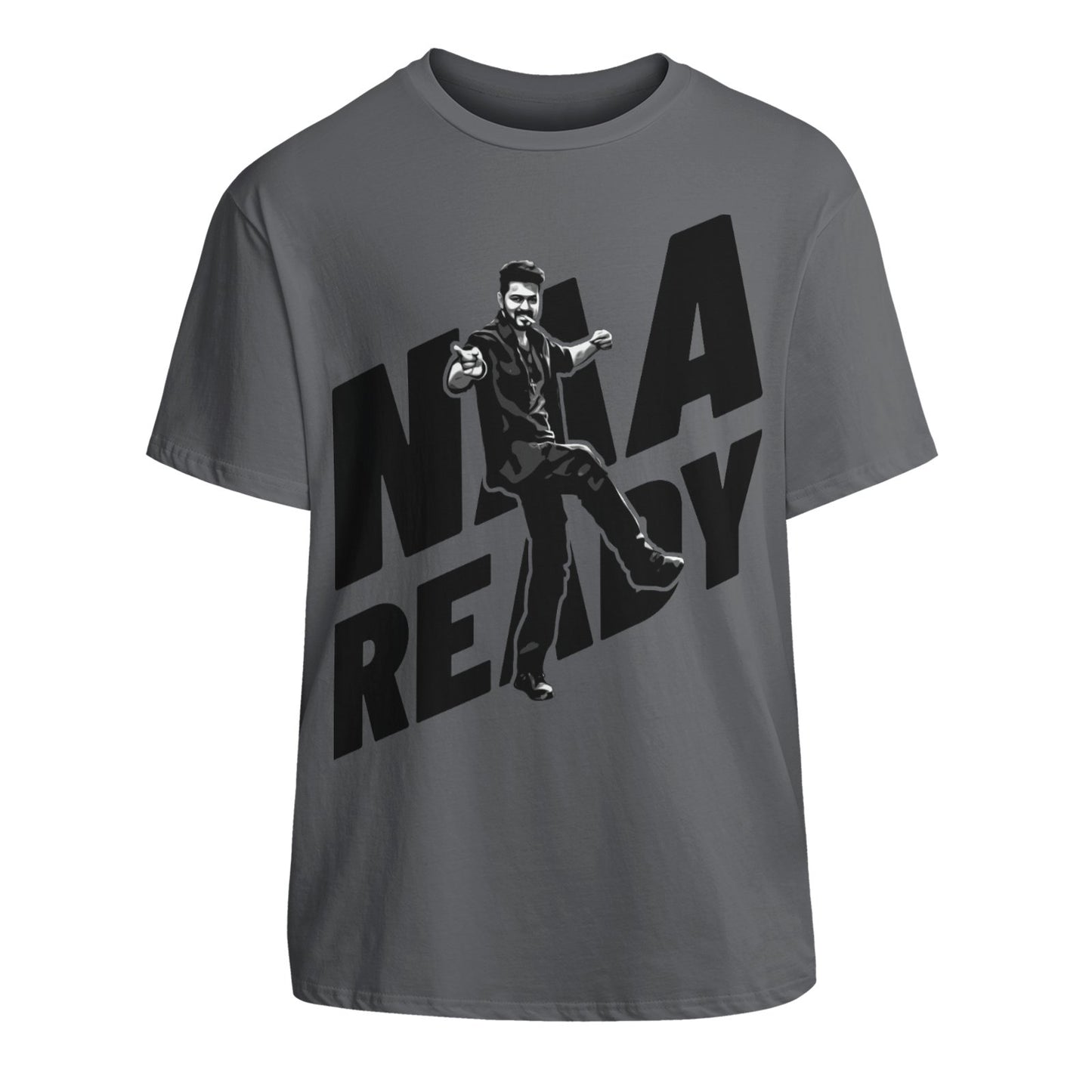 Naa Ready - Unisex Cotton T-Shirt With Short Sleeve