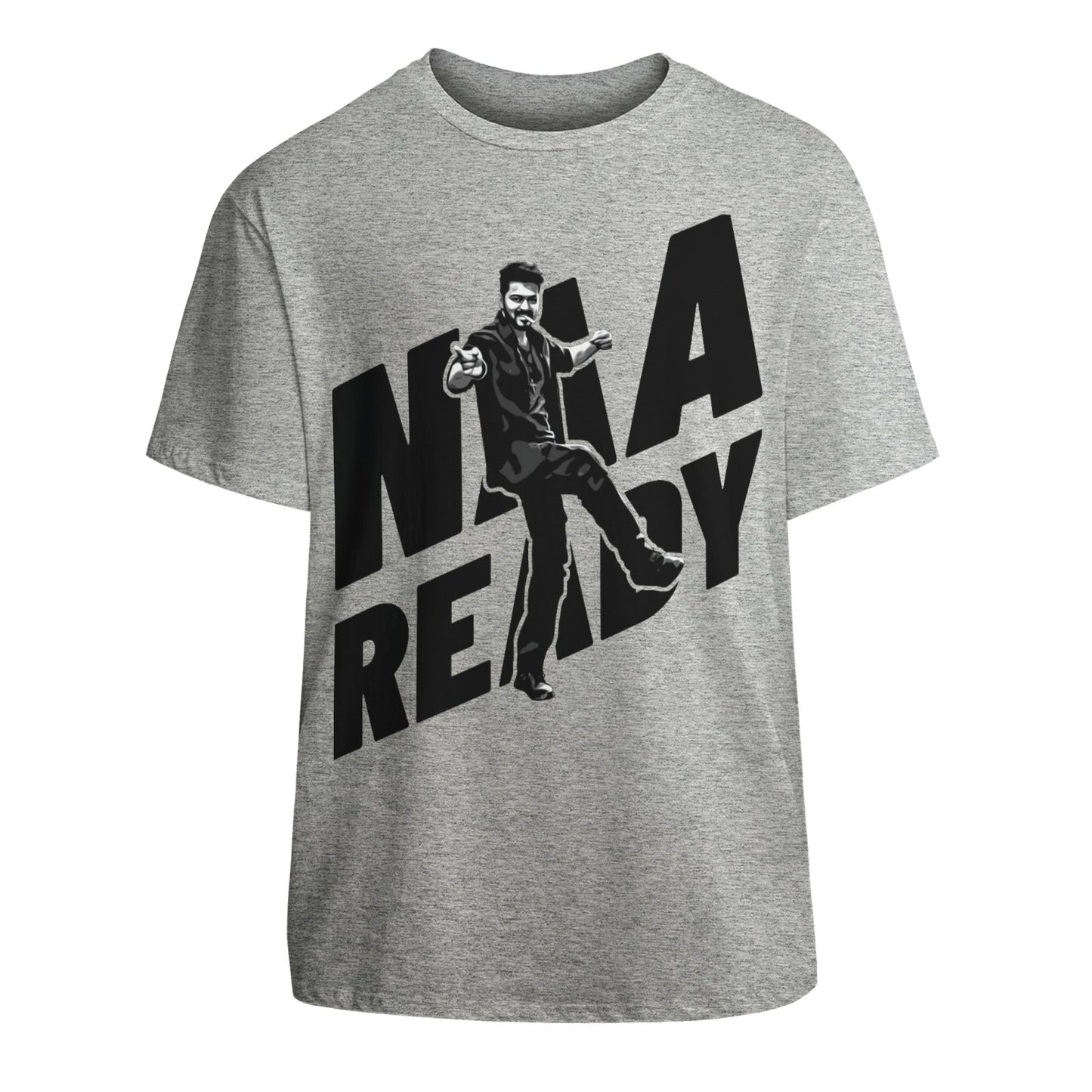 Naa Ready - Unisex Cotton T-Shirt With Short Sleeve