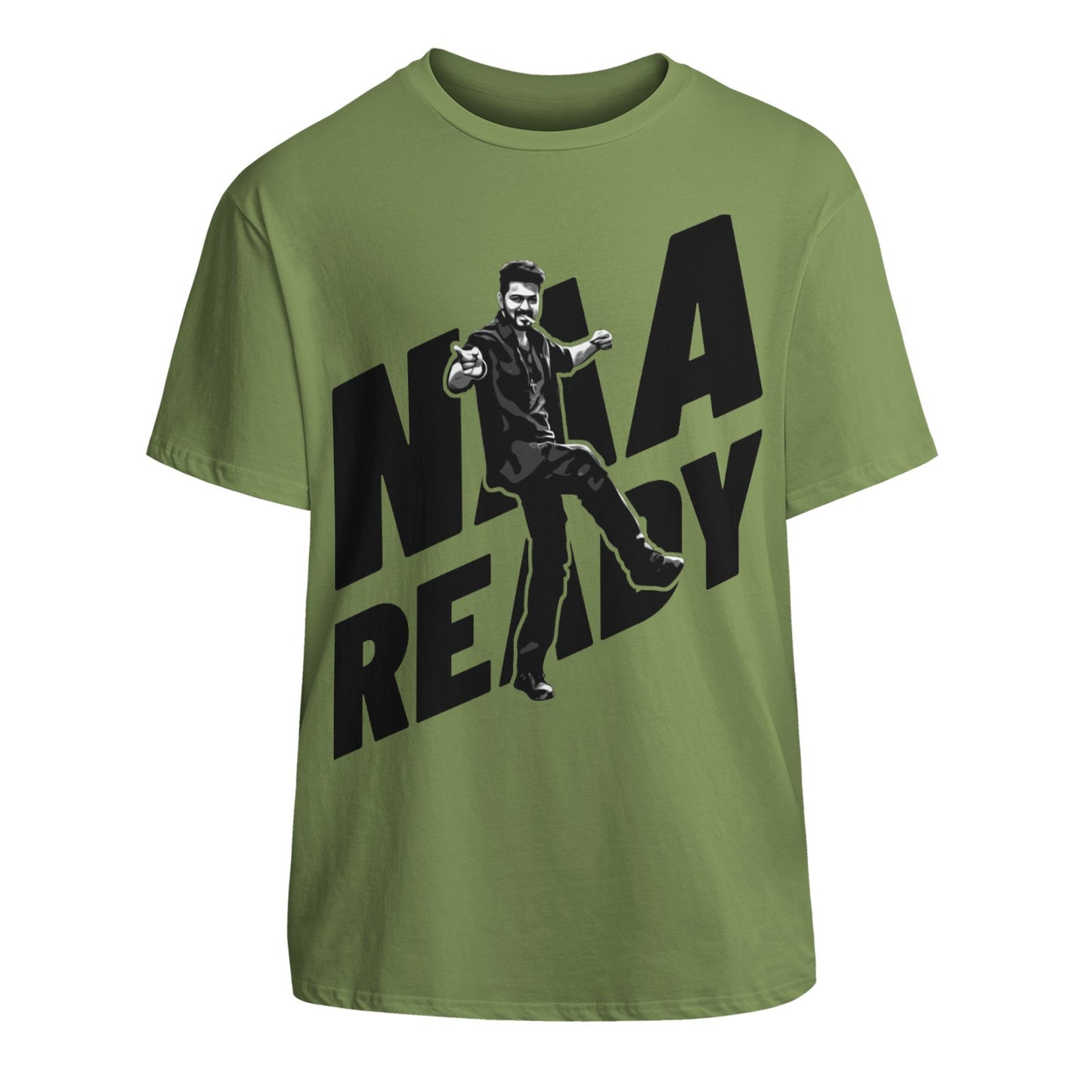 Naa Ready - Unisex Cotton T-Shirt With Short Sleeve
