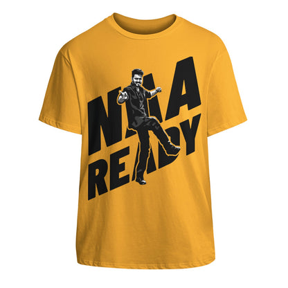 Naa Ready - Unisex Cotton T-Shirt With Short Sleeve