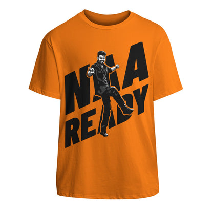 Naa Ready - Unisex Cotton T-Shirt With Short Sleeve