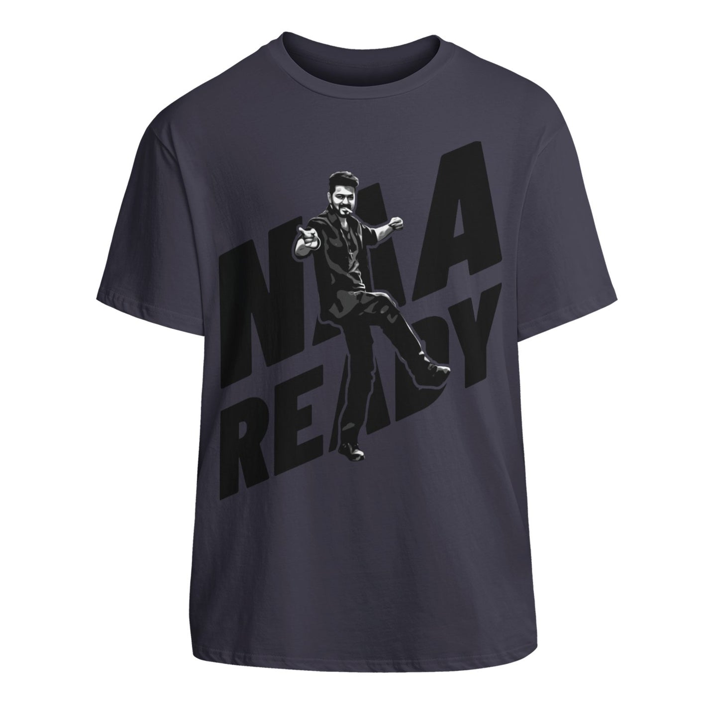 Naa Ready - Unisex Cotton T-Shirt With Short Sleeve