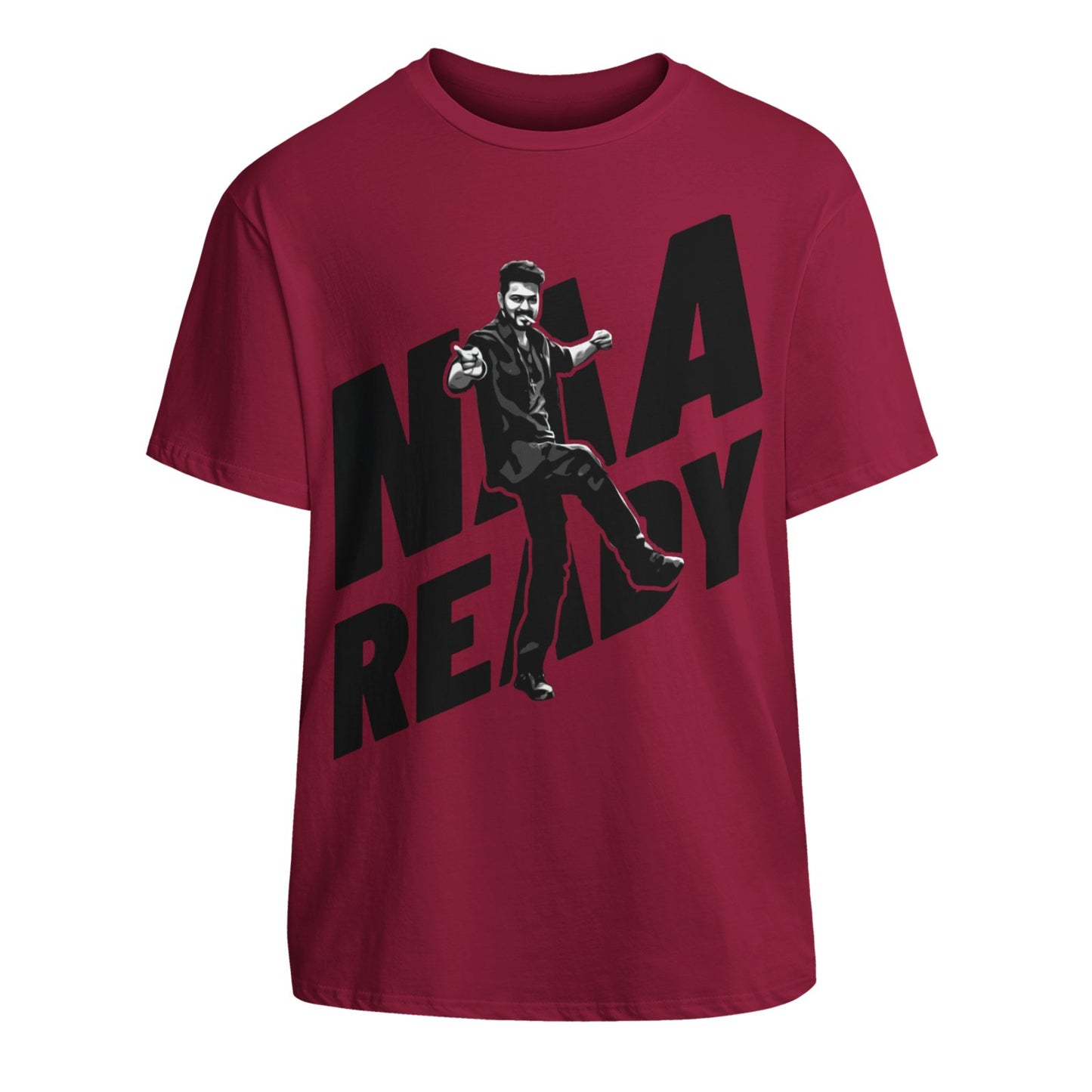 Naa Ready - Unisex Cotton T-Shirt With Short Sleeve