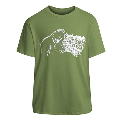 Parthiban and Subramani - Unisex Cotton T-Shirt With Short Sleeve