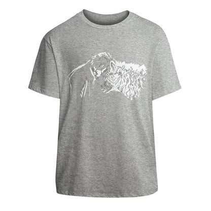Parthiban and Subramani - Unisex Cotton T-Shirt With Short Sleeve