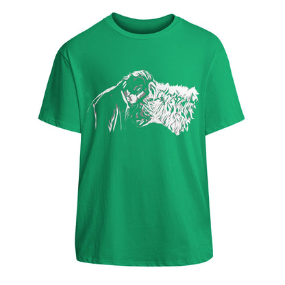 Parthiban and Subramani - Unisex Cotton T-Shirt With Short Sleeve