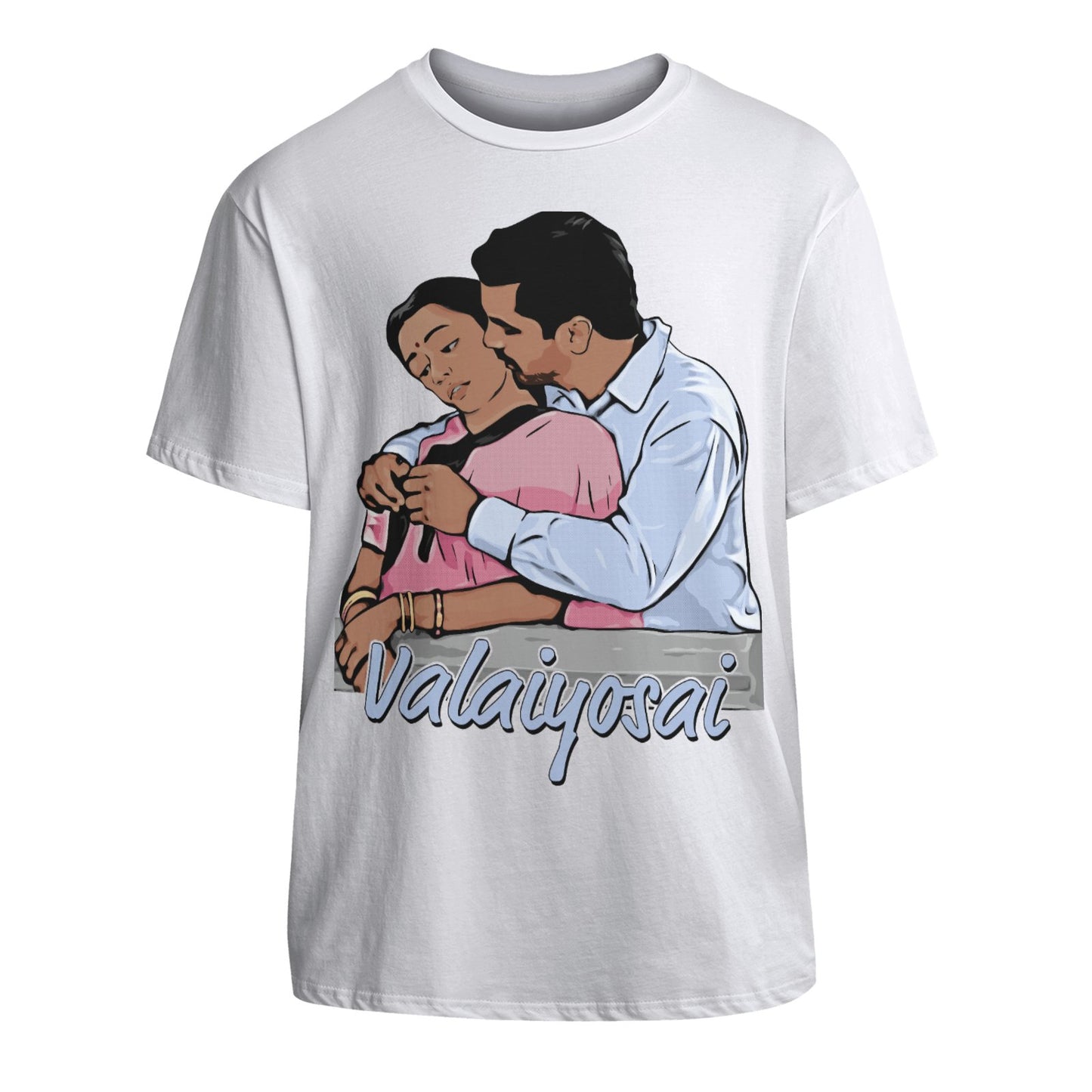 Valaiyosai - Raaja Unisex Cotton T-Shirt With Short Sleeve
