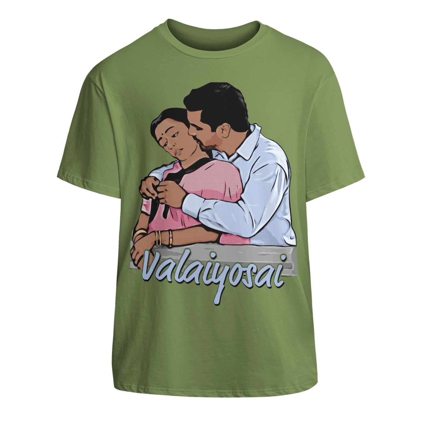 Valaiyosai - Raaja Unisex Cotton T-Shirt With Short Sleeve