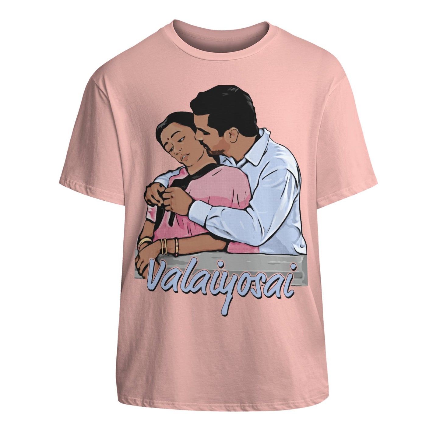 Valaiyosai - Raaja Unisex Cotton T-Shirt With Short Sleeve