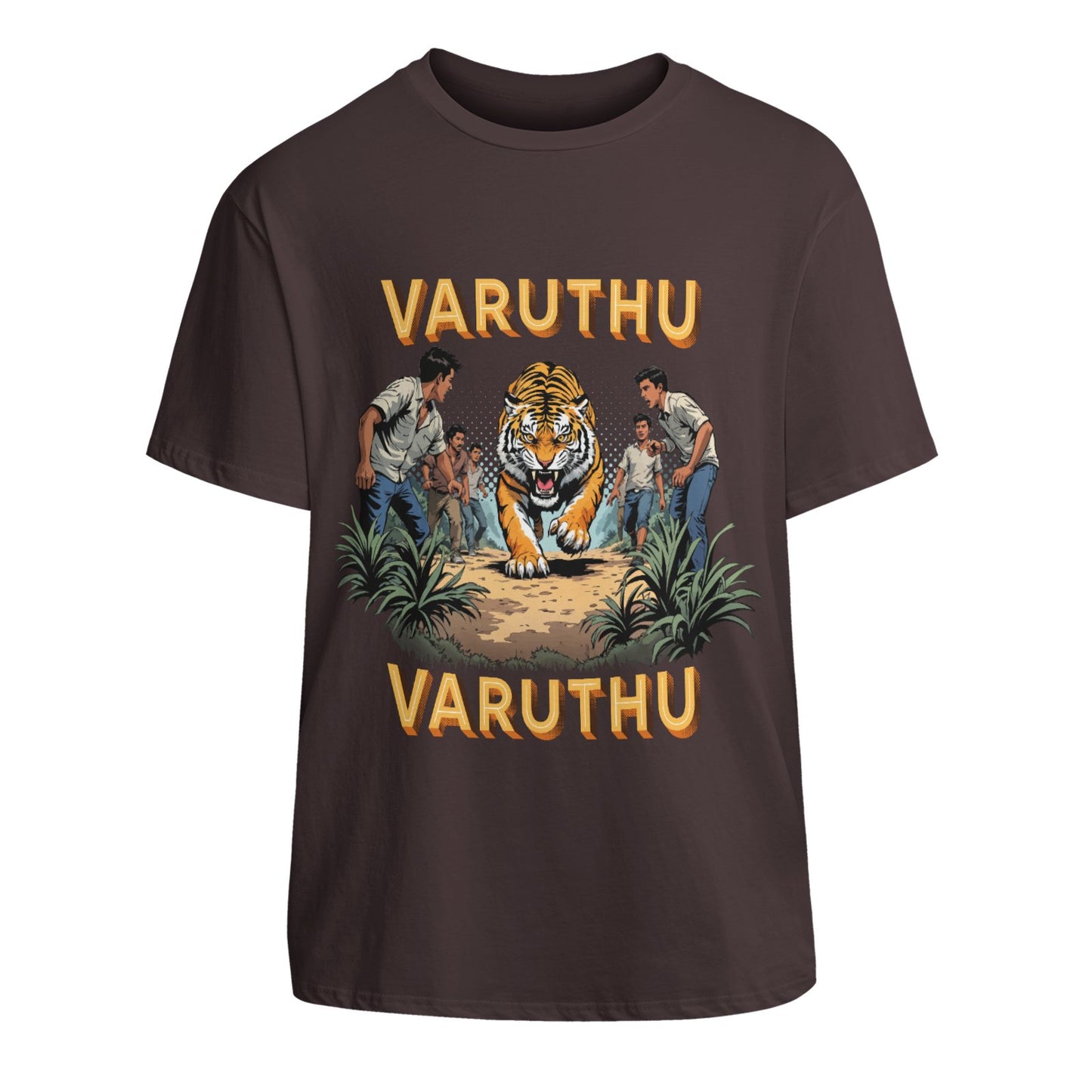 Varuthu Varuthu - Raaja Unisex Cotton T-Shirt With Short Sleeve