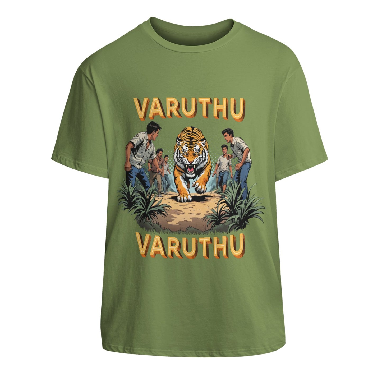 Varuthu Varuthu - Raaja Unisex Cotton T-Shirt With Short Sleeve