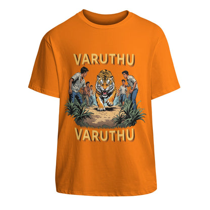 Varuthu Varuthu - Raaja Unisex Cotton T-Shirt With Short Sleeve