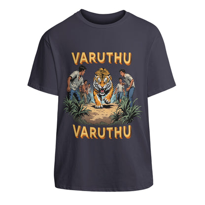 Varuthu Varuthu - Raaja Unisex Cotton T-Shirt With Short Sleeve