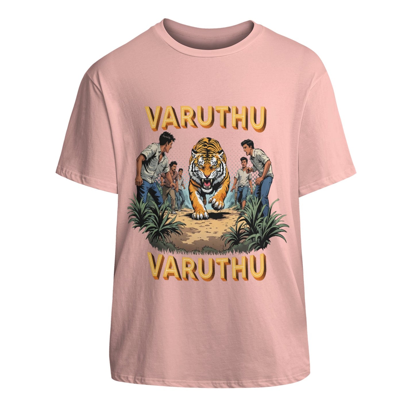 Varuthu Varuthu - Raaja Unisex Cotton T-Shirt With Short Sleeve