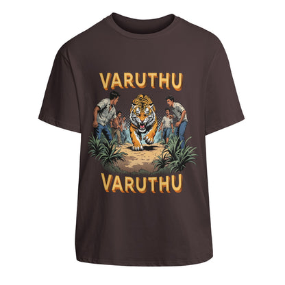 Varuthu Varuthu - Raaja Unisex Cotton T-Shirt With Short Sleeve
