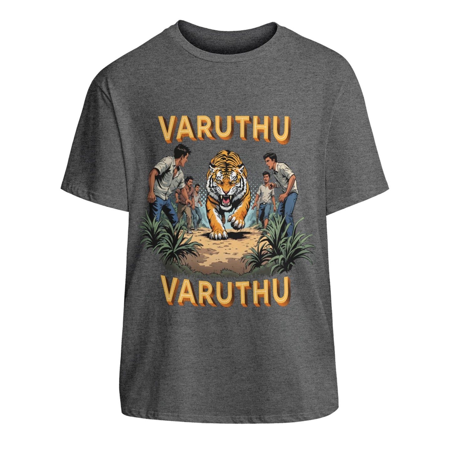 Varuthu Varuthu - Raaja Unisex Cotton T-Shirt With Short Sleeve