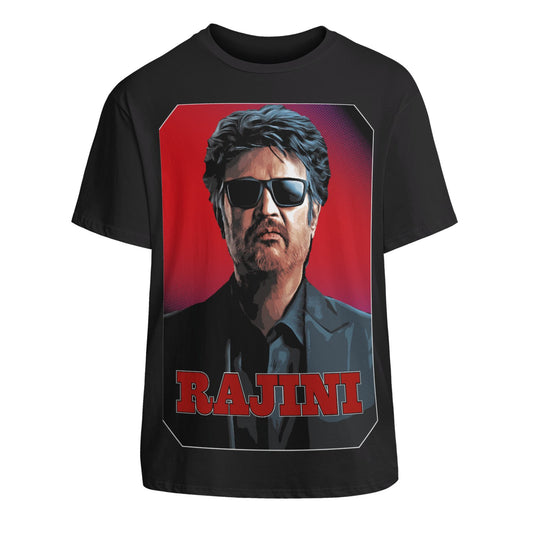 One and Only Superstar Rajinikanth - Unisex Cotton T-Shirt With Short Sleeve