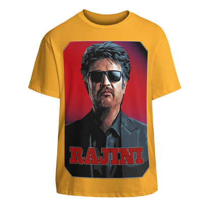 One and Only Superstar Rajinikanth - Unisex Cotton T-Shirt With Short Sleeve