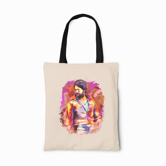 KGF Watercolour - Rocking Star Yash Eco Tote Bag