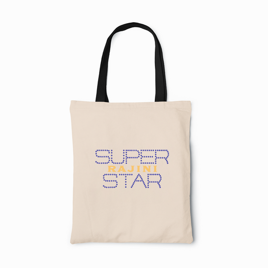 Superstar Rajini Title Card Eco Tote Bag