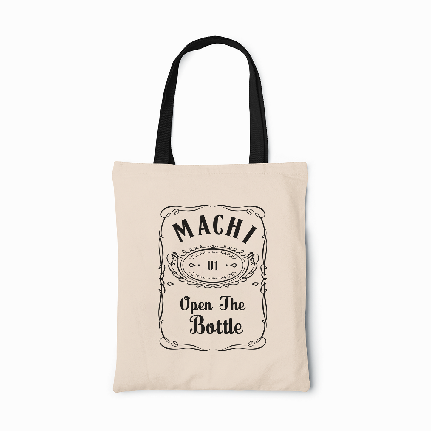 U1 - Machi Open the Bottle Eco Tote Bag