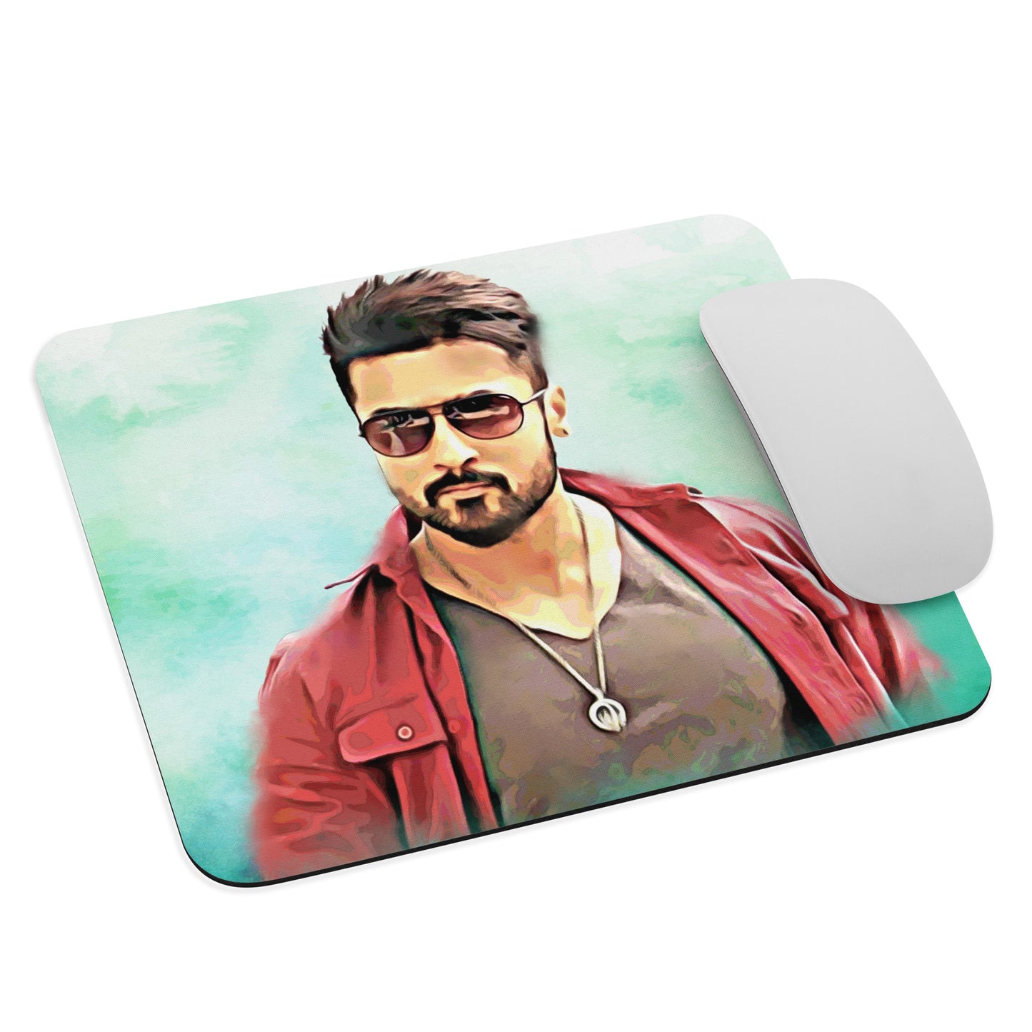 Suriya Festival of Colors Canvas Art Mouse Pad