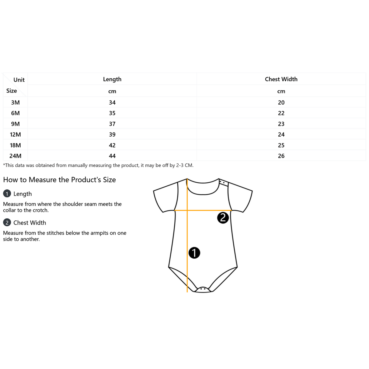 Kutty Superstar Unisex Cotton Baby Bodysuit