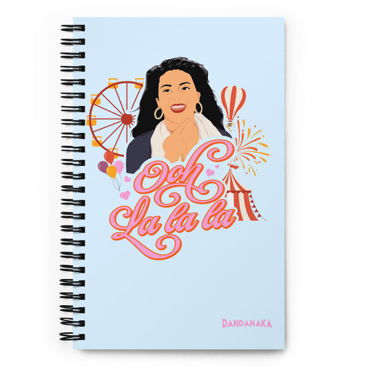 Ooh La La La by AR Rahman - Spiral notebook