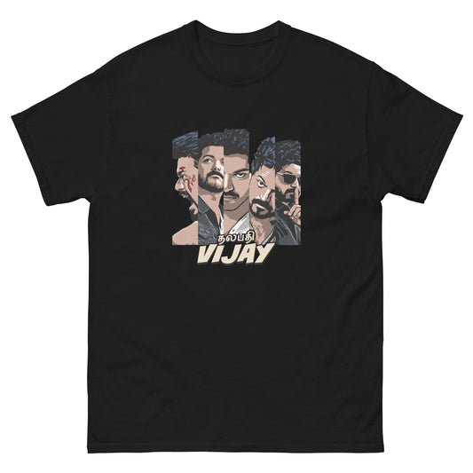 Thalapathy Vijay Comic Book Design - Unisex classic tee